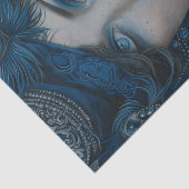 1920 Flapper Girl31 Tissuepapier (Detail)