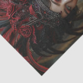 1920 Flapper Girl34 Tissuepapier (Detail)