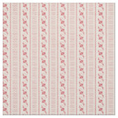 1920 Flower-and-Dot Stripes Stof (Swatch)