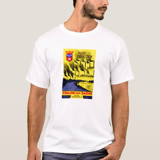1920 Franse Industriële Expo T-shirt (Voorkant)