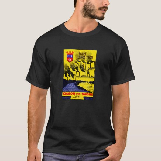 1920 Franse Industriële Expo T-shirt (Voorkant)