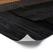 1920 gangster boek scene illustratie poster (Hoek)