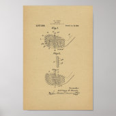 1920  Golf Club Patent Art Print (Voorkant)
