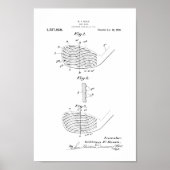 1920  Golf Club Patent Art Print (Voorkant)