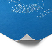 1920  Golf Club Patent Blueprint Art Print (Hoek)