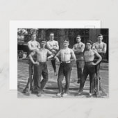 1920 Gymnasten Briefkaart (Voorkant / Achterkant)