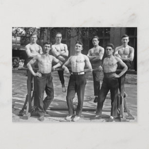 1920 Gymnasten Briefkaart