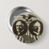 1920 Harding/Coolidge repro Ronde Button 7,6 Cm (Voorkant /achterkant)