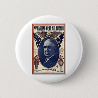 1920 Harding Ronde Button 5,7 Cm