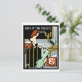 1920 het Poster van de Mode Briefkaart (Staand voorkant)