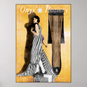 1920 Hosiery Ad - Cute and Artistic Poster (Voorkant)