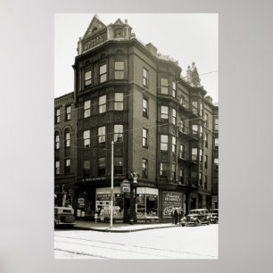 1920 is 373 South Broadway Boston Mass. Drug Store Poster
