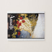 1920 Italiaanse reisposter voor de kust van Amalfi Legpuzzel (Horizontaal)
