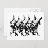 1920 Jazz Clowns, zwart Briefkaart (Voorkant / Achterkant)