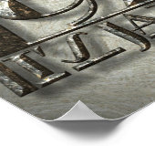 1920 Jazz Time Dance Style Music  Billboard Poster (Hoek)