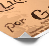 1920  karikatuur Argentinië — Specificaties muziek Poster (Hoek)