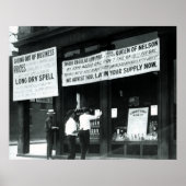 1920 KENTUCKY GEEFT DROOG - VERBOD POSTER (Voorkant)