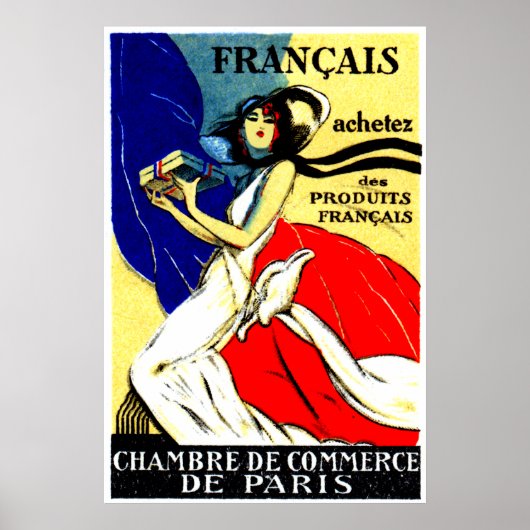 1920 Koop Poster voor Franse producten (Voorkant)