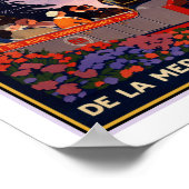 1920 La Route des Alpes Reisposter Poster (Hoek)