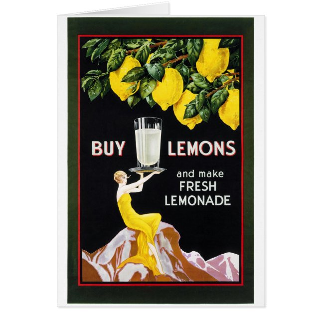 1920  limonade Poster teruggezet (Voorkant)