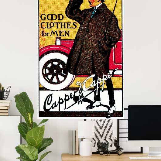 1920  MannenKleding Poster (Thuiskantoor)