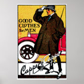 1920  MannenKleding Poster (Voorkant)
