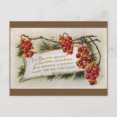 1920  najaarsnoten van de Thanksgiving Briefkaart (Voorkant)