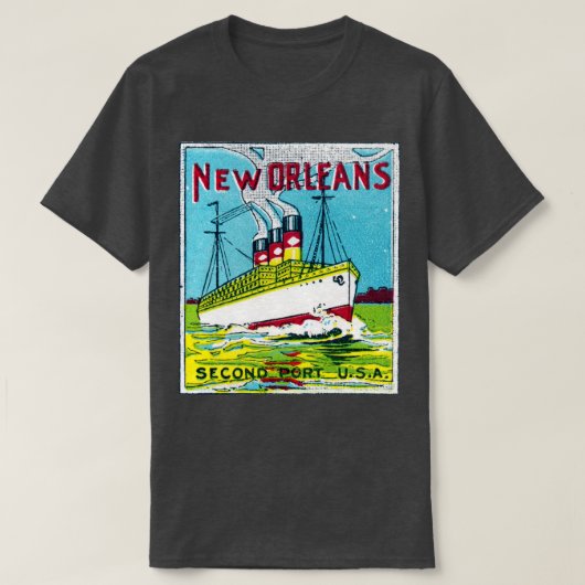1920 New Orleans T-shirt (Design voorkant)