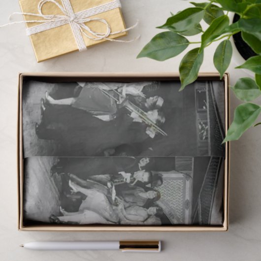  1920-papier voor flatgroepweergave tissuepapier (Geschenk)