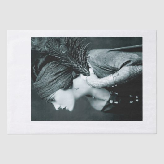  1920-papier voor meisjes en voetgangers tissuepapier (Voorkant)