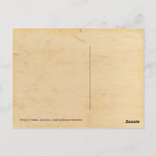 1920 Postal Telegram (Briefkaart) Briefkaart (Achterkant)