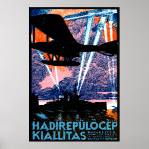 1920 Poster Boedapest Air Show