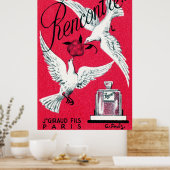 1920 Rencontre Parfum Poster (Keuken)