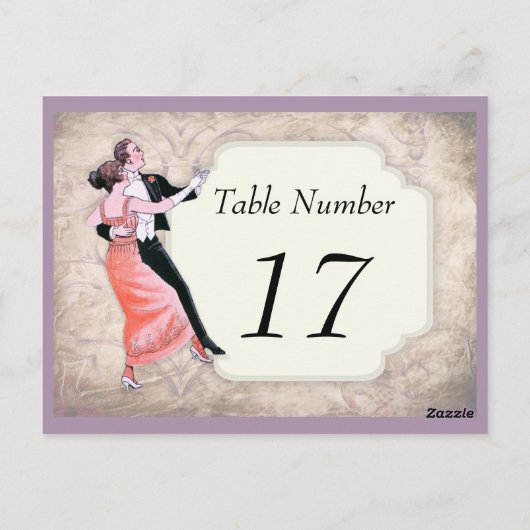  1920-tabelnummerkaarten briefkaart (Achterkant)