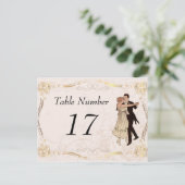  1920-tabelnummerkaarten briefkaart (Staand voorkant)