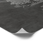 1920 tekening van de patenttekening van het vlieg poster (Hoek)