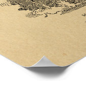 1920  tekening van de patenttekening van het vlieg poster (Hoek)