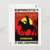 1920 The Times of Cuba Briefkaart (Voorkant / Achterkant)