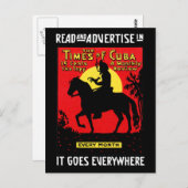 1920 The Times of Cuba Briefkaart (Voorkant / Achterkant)