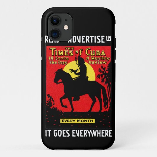 1920 The Times of Cuba Case-Mate iPhone Case (Achterkant)
