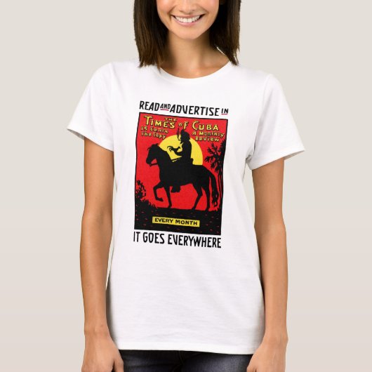 1920 The Times of Cuba T-shirt (Voorkant)