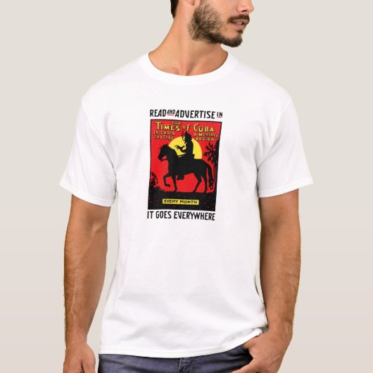 1920 The Times of Cuba T-shirt (Voorkant)