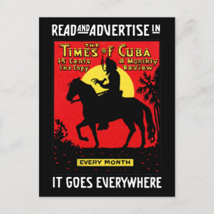 1920 The Times van Cuba Briefkaart