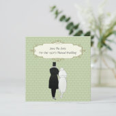 1920 werd geacht de datum te bewaren save the date (Staand voorkant)