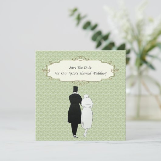 1920 werd geacht de datum te bewaren save the date (Staand voorkant)