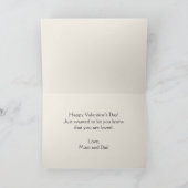 1920s Aanbieding van de  Valentijnsdag van de Lief Feestdagen Kaart (Binnen)