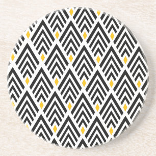 1920s  Art Deco Arrows Zandsteen Onderzetter