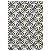 1920s  Art Deco Fans gepersonaliseerd Klembord (Achterkant)