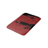 1920s Art Deco Fashion Show Model Red Badmat (Gekanteld)