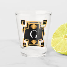 1920s Art Deco  Style Monogram